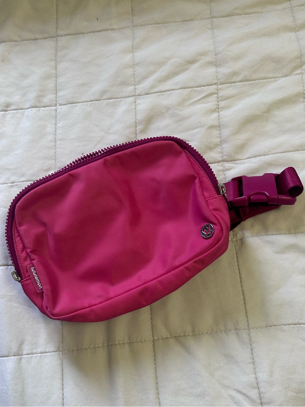 lululemon athletica Hot Pink Crossbody Belt Bag